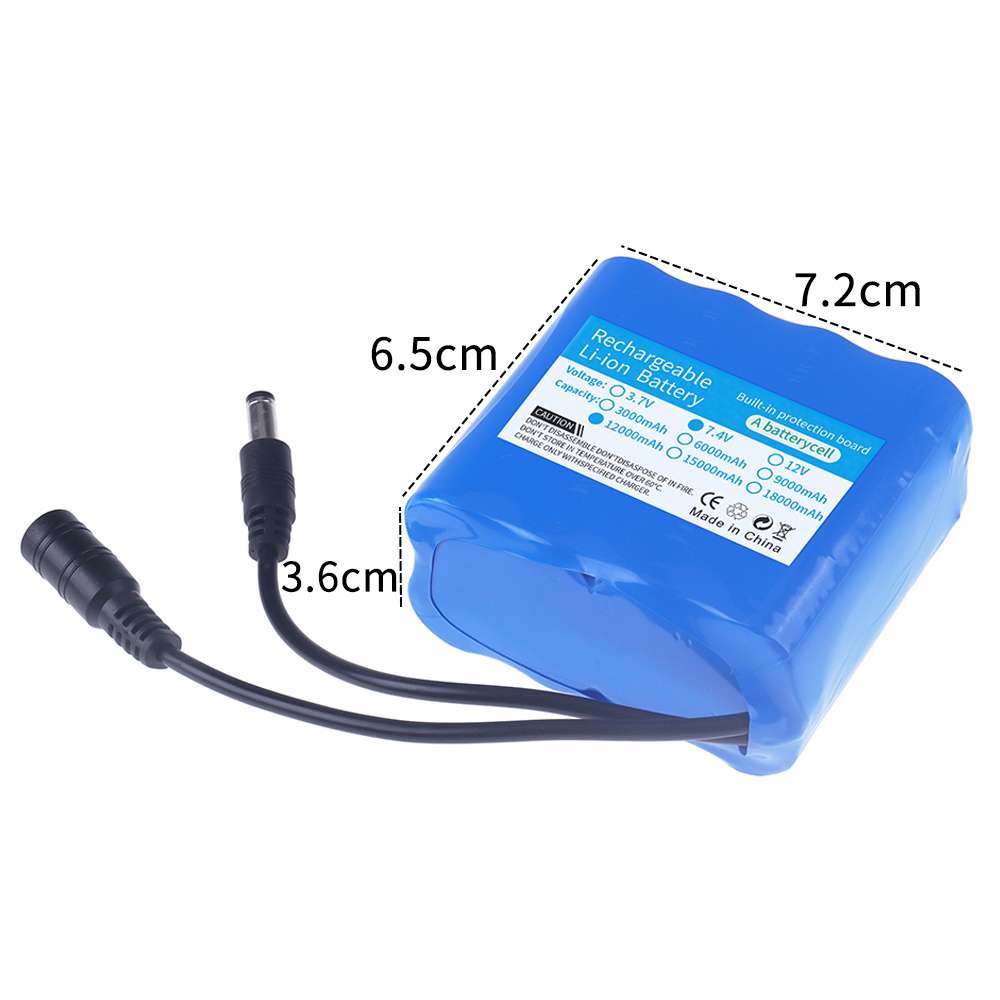 2S4P 18650 Lithium Battery 7.4 - Rc Hobby Boat recension och pris