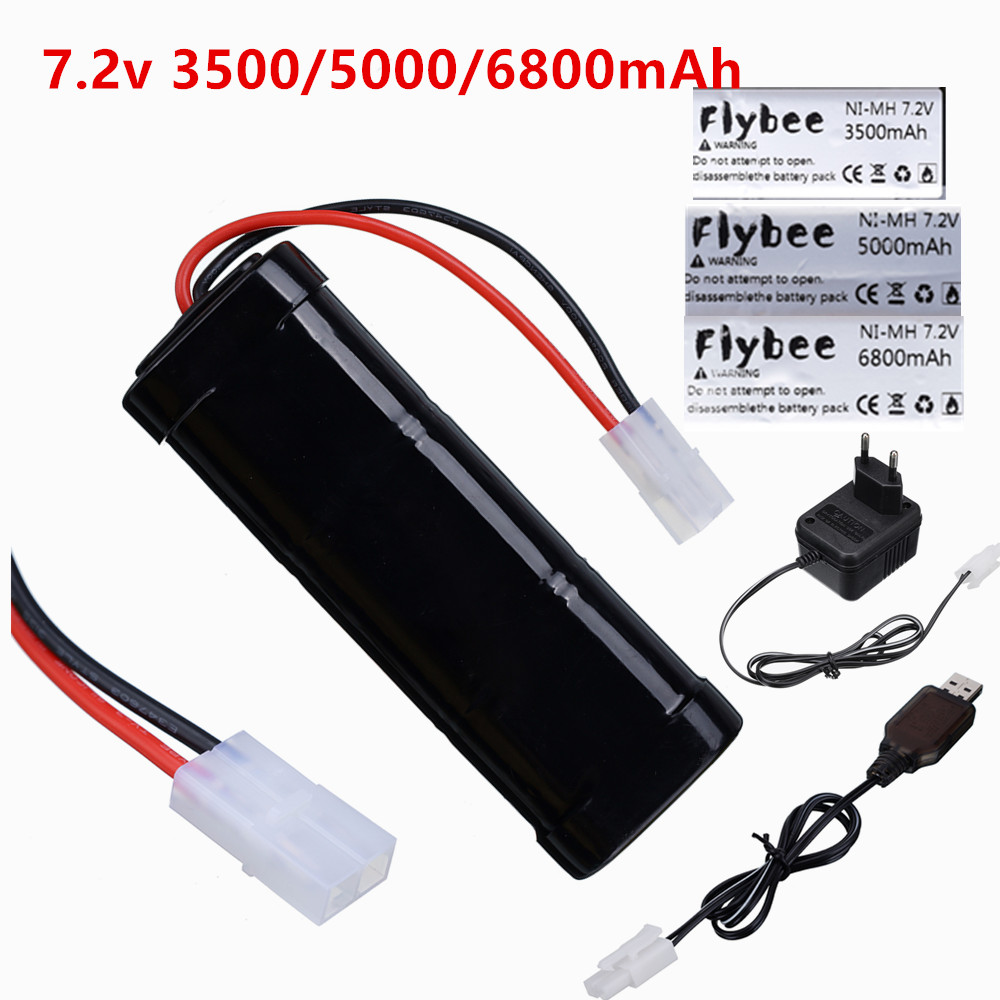 New 7.2V Battery 5000/6800mAh  - Rc Hobby Boat recension och pris