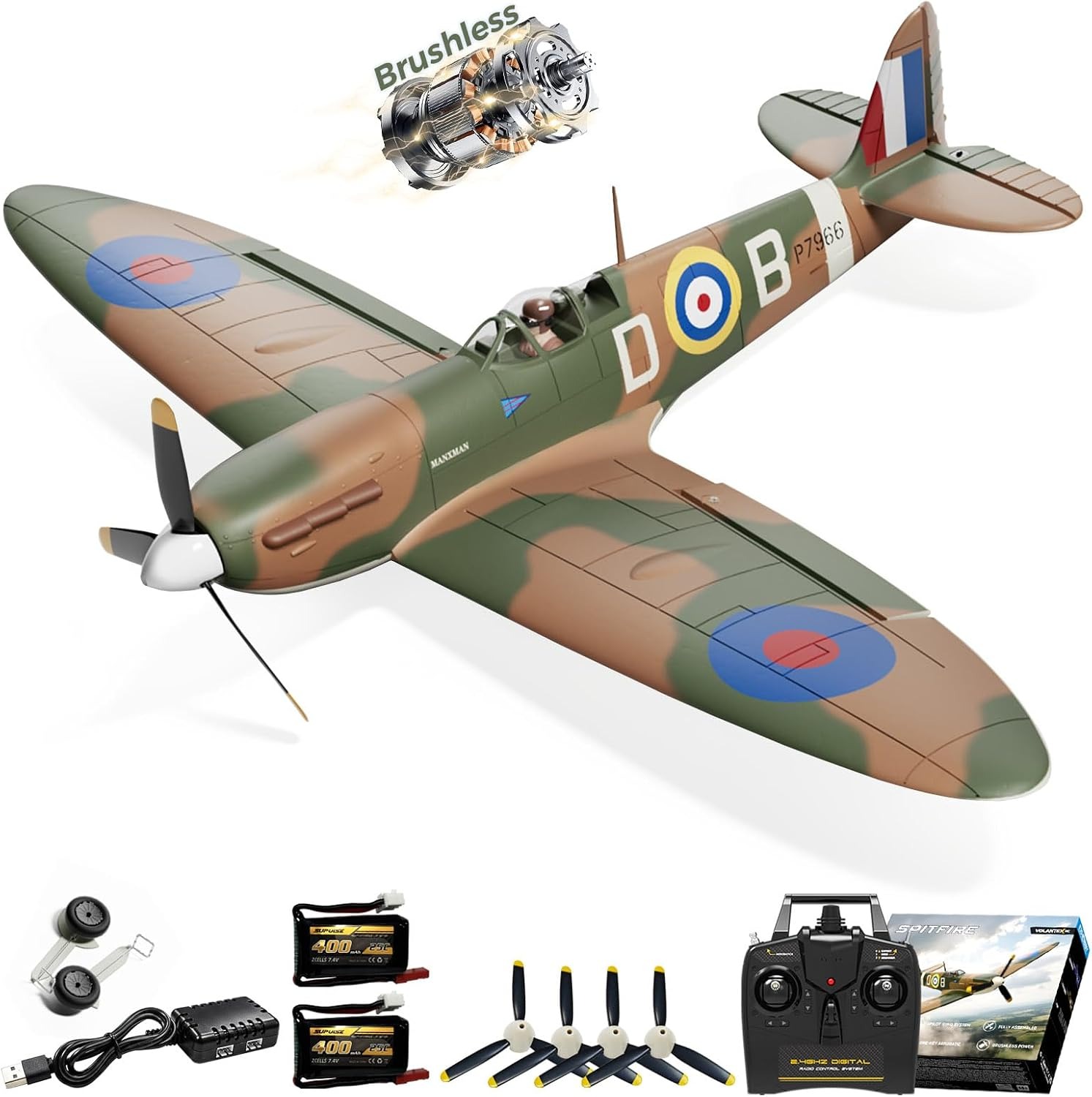 Brushless RC Plane VOLANTEXR S - Rc Planes Horizon Hobby recension och pris