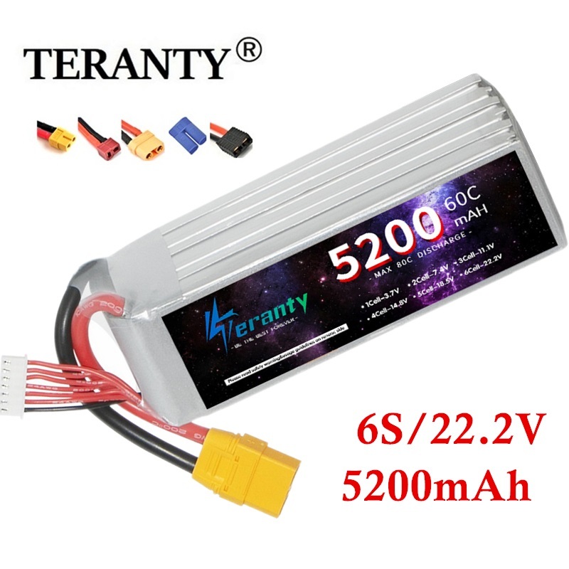 TERANTY 6S 5200mAh Lipo Batter - Rc Hobby Boat recension och pris