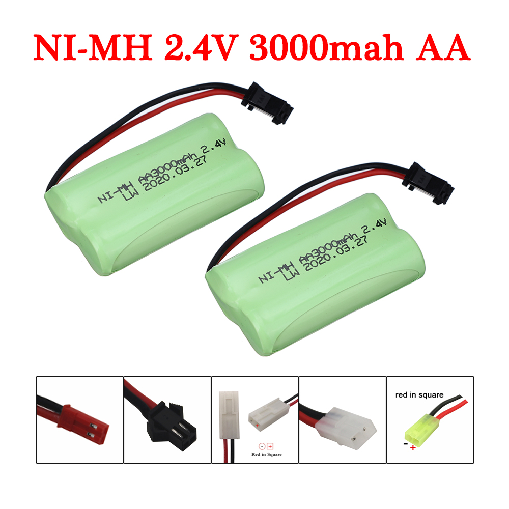 2.4V 3000mah NIMH AA Battery p - Rc Hobby Trucks recension och pris