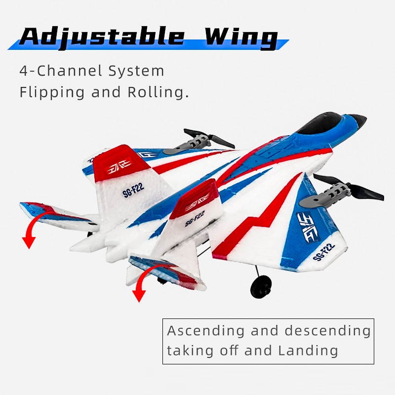 SG-F22 RC Airplane 3D Stunt Pl - Rc Planes Horizon Hobby recension och pris