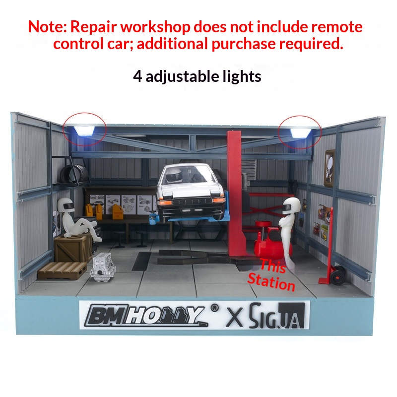 BM HOBBY 1/24 Scale RC Car Sim - Rc Hobby Workshop recension och pris