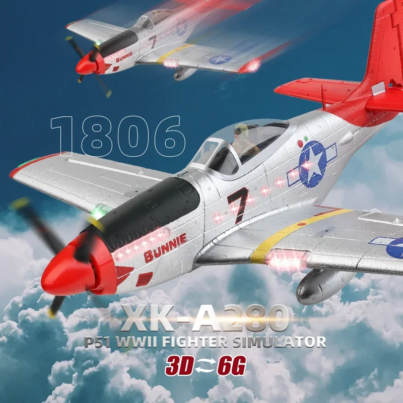WLtoys XK A280 RC Airplane P51 - Rc Planes Horizon Hobby recension och pris