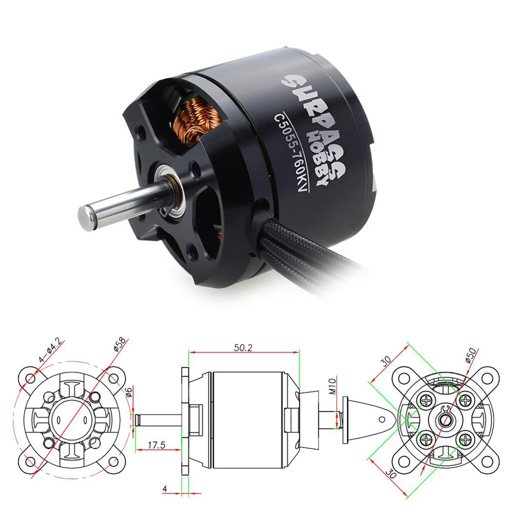 SURPASS HOBBY C5055 5055 570KV - Rc Hobby Online recension och pris