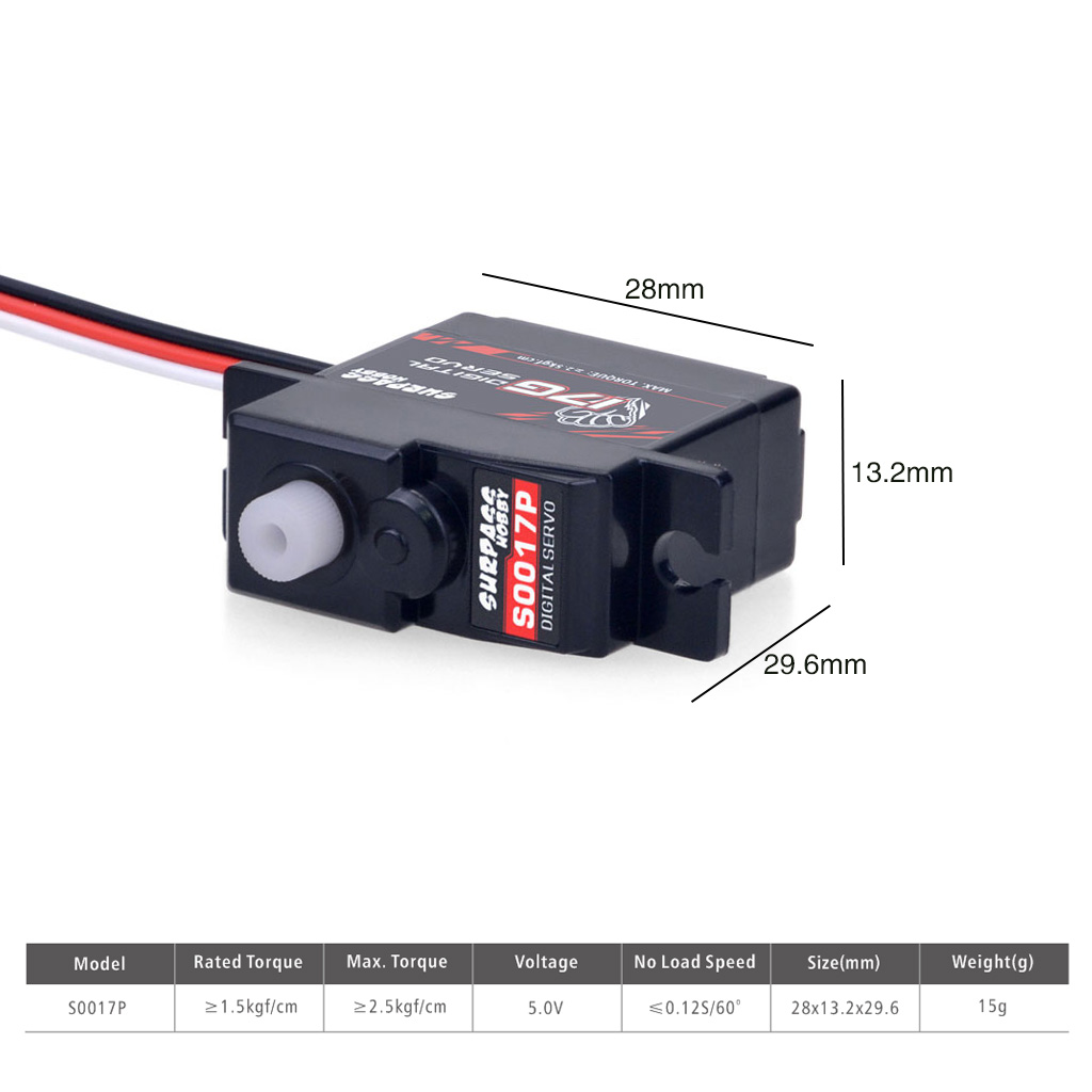 SURPASS Hobby 17g Micro Mini S - Rc Hobby Online recension och pris