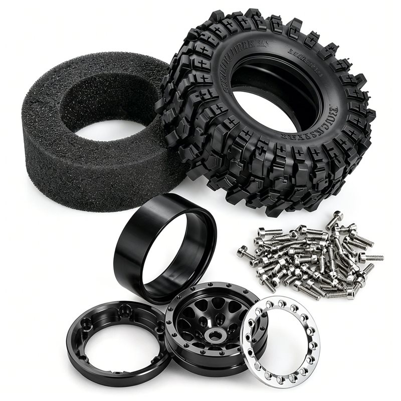 X18A-1.3 Inch RC Beadlock Whee - Rc Hobby Trucks recension och pris