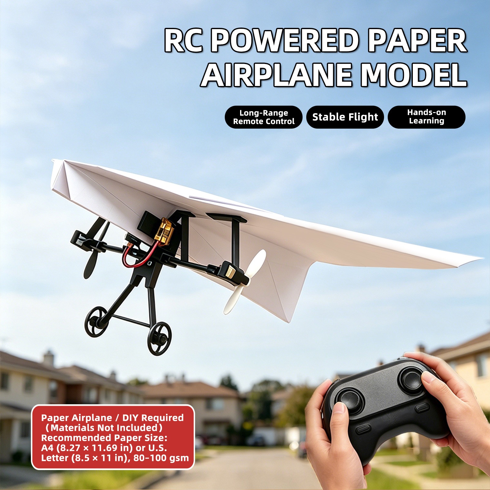 RC Plane Remote Control Paper  - Rc Planes Horizon Hobby recension och pris