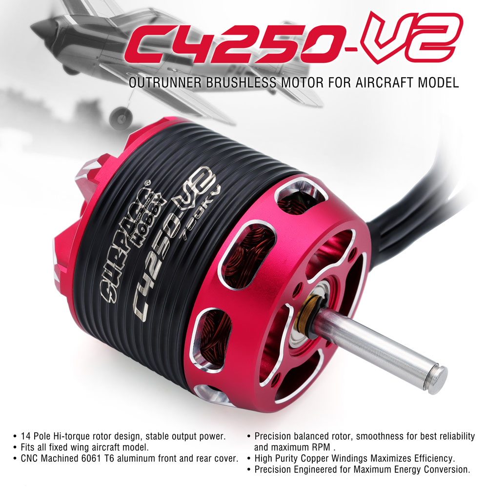 SURPASS HOBBY C4240 750KV/850K - Rc Hobby Online recension och pris