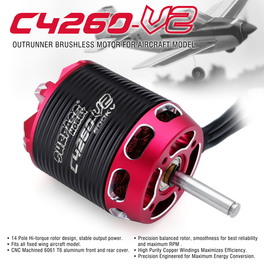 SURPASS HOBBY C4240 750KV/850K - Rc Hobby Online recension och pris