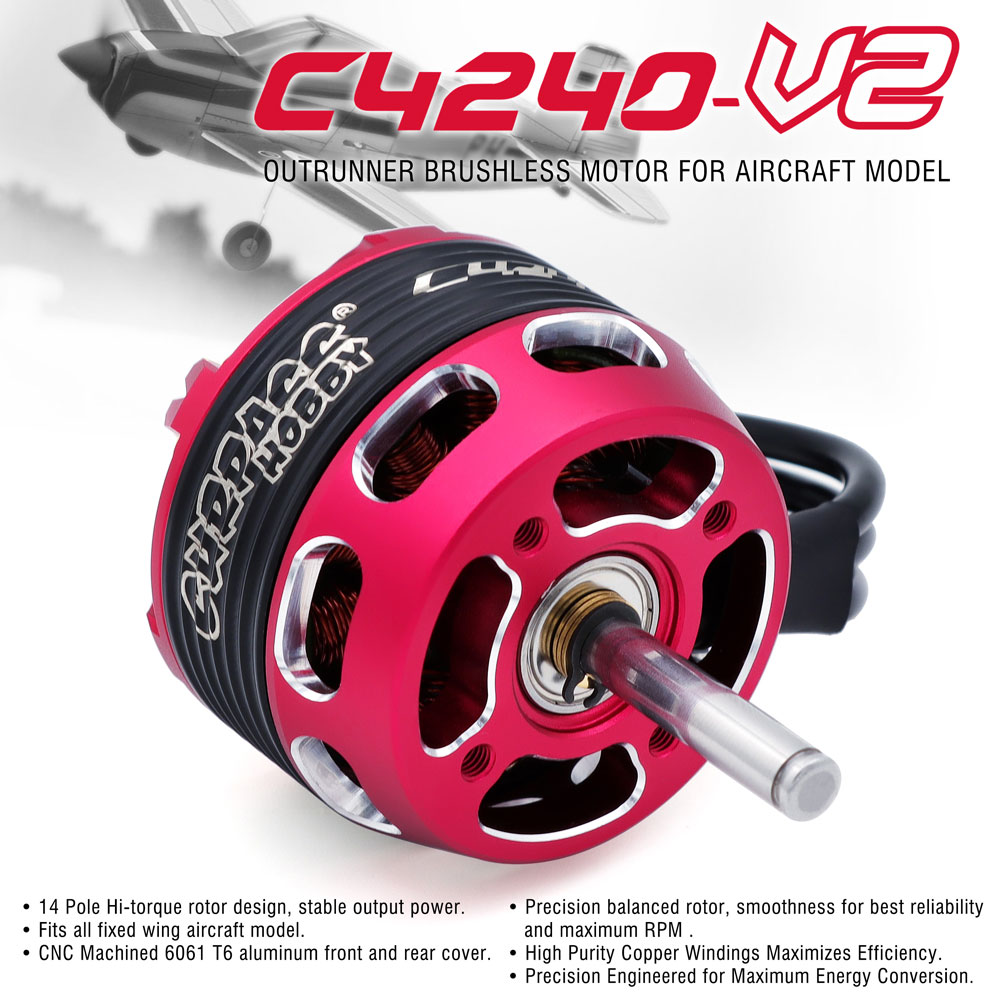 SURPASS HOBBY C4240 750KV/850K - Rc Hobby Online recension och pris