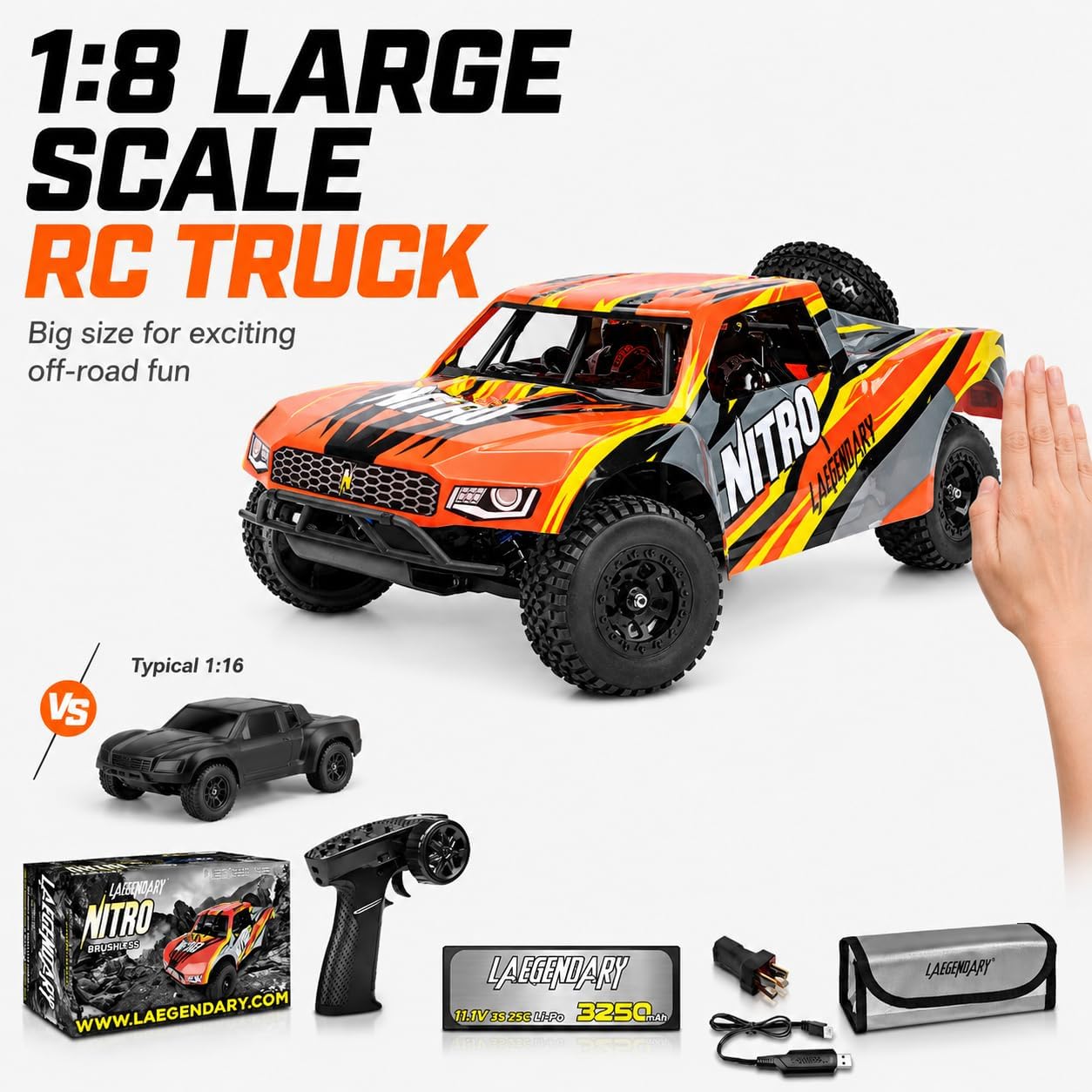 All-Wheel Drive 2.4GHz Short C - Rc Roc Hobby recension och pris